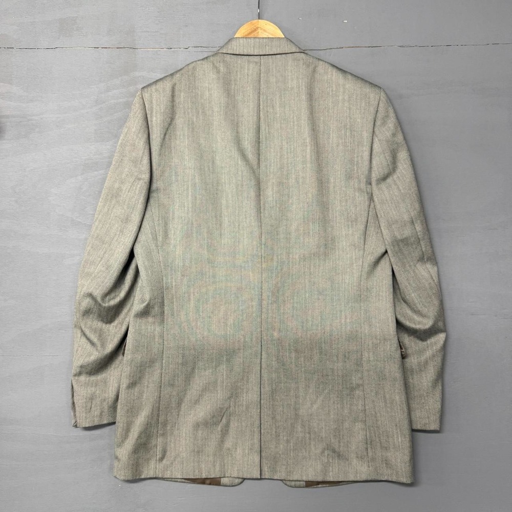 Lauren Ralph Lauren Khaki Paisley Lined Men's Suit Blazer‎ Jacket 42L - Picture 5 of 7